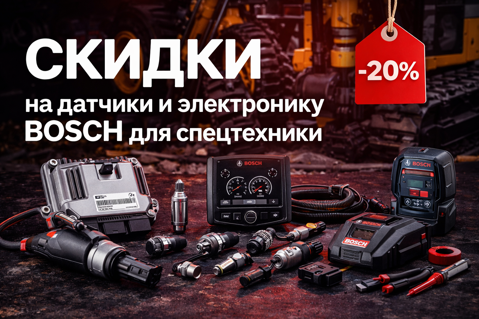 Скидки на электрооборудование BOSCH