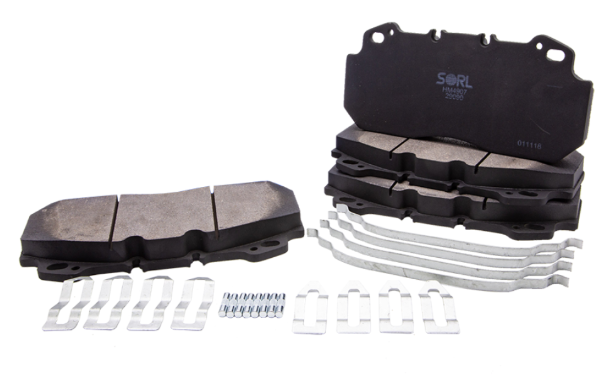 Колодки тормозные RVI, VOLVO HM4907+AK019 (29090) / SORL