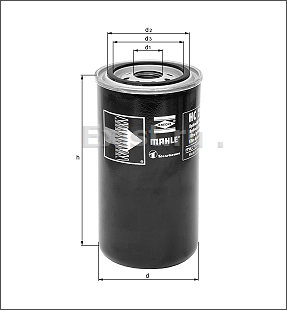 Фильтр гидравлический HС 45 / MAHLE