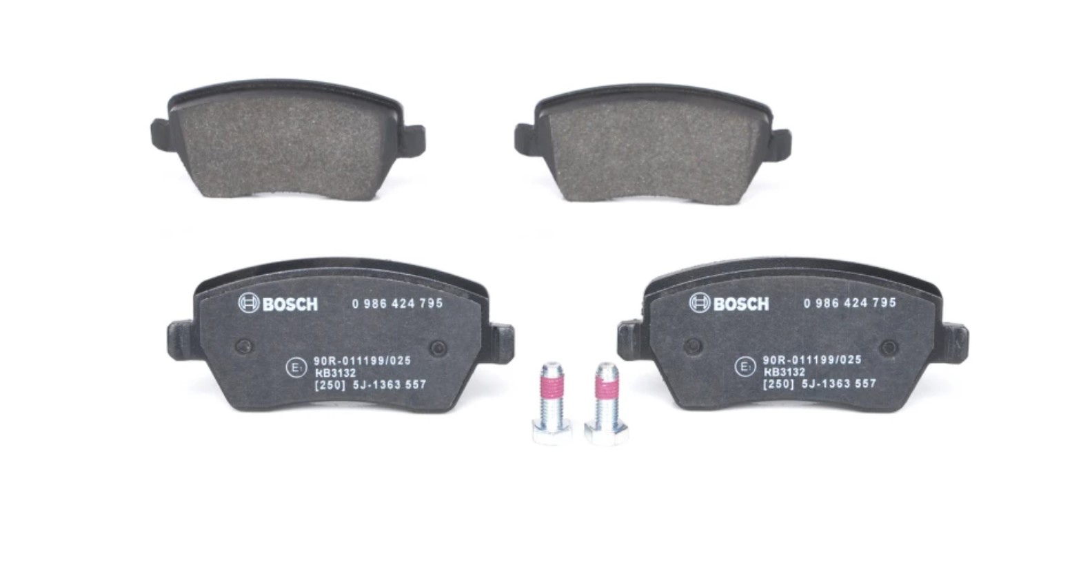 Колодки передние Лада Веста (0986424795) / BOSCH