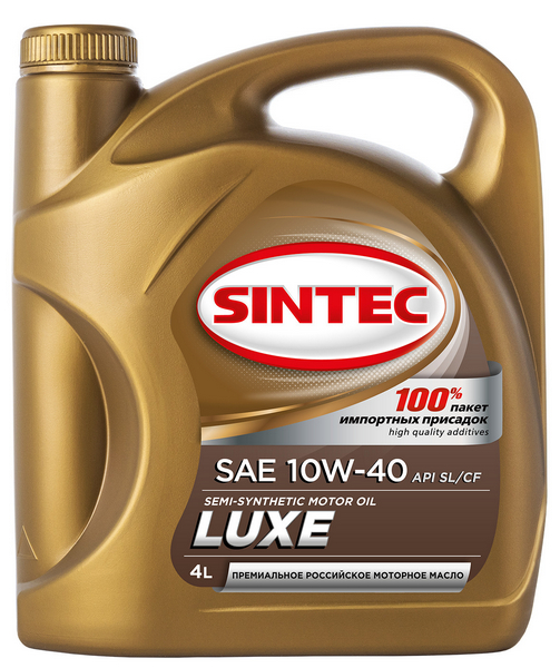 Масло 10W-40 60 л (бензин) / SINTEC LUXE